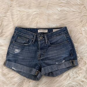 Bull Head Denim Shorts
